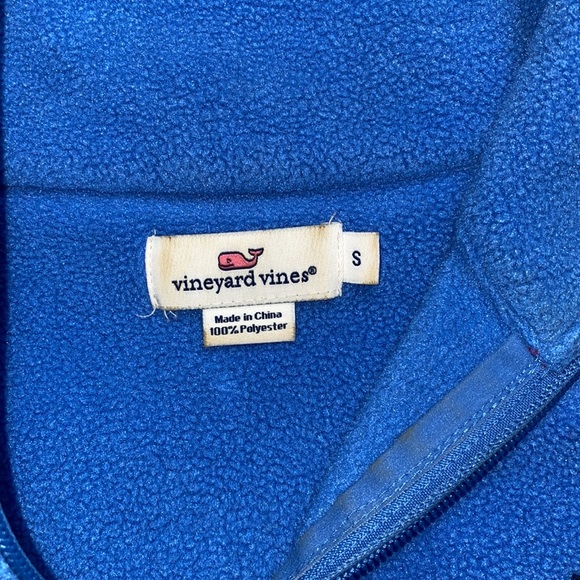 Vineyard Vines 1/4 zip fleece pullover sweatshirt - Picture 2 of 2